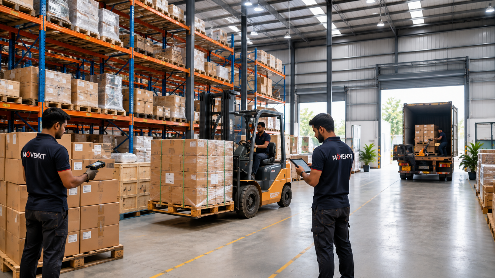 3PL Warehousing India - PAN-India third-party logistics by MoveNXT