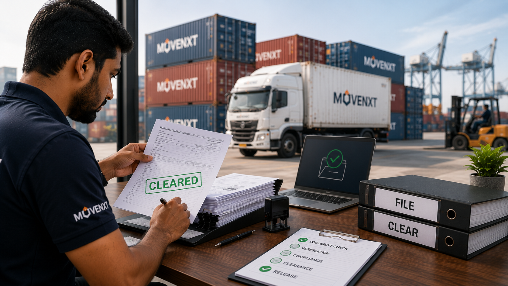 File and clear - Customs Clearance India filing and cargo clearance