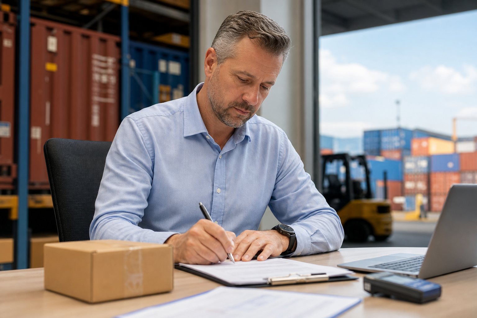 Customs clearance sign-off and cargo release