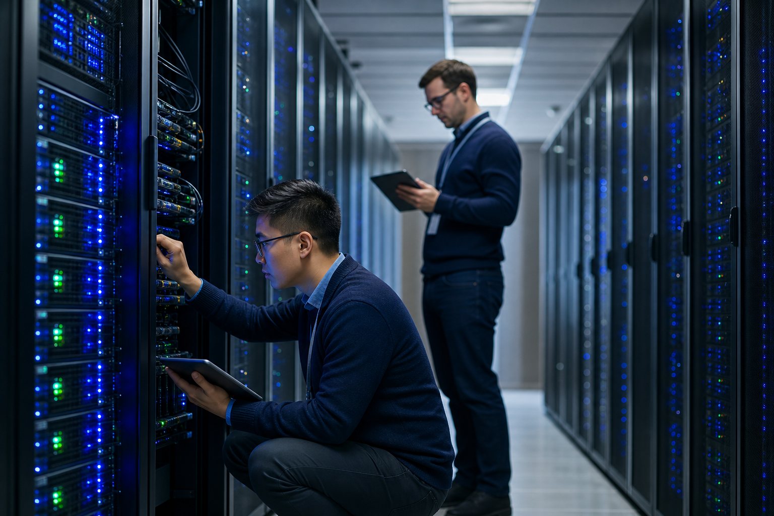 Data center migration as part of workplace mobility