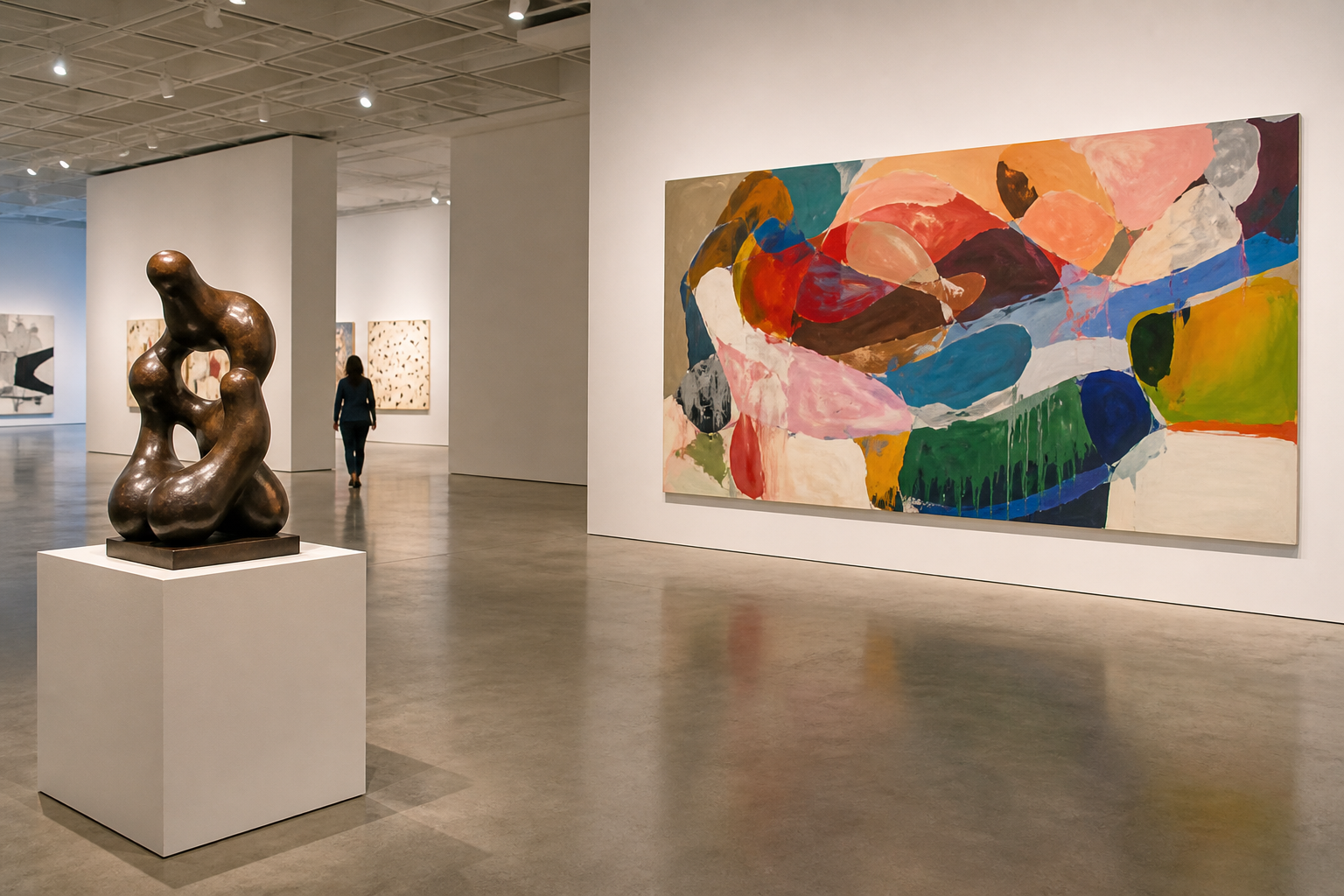 Gallery-quality hang for residential and commercial interiors