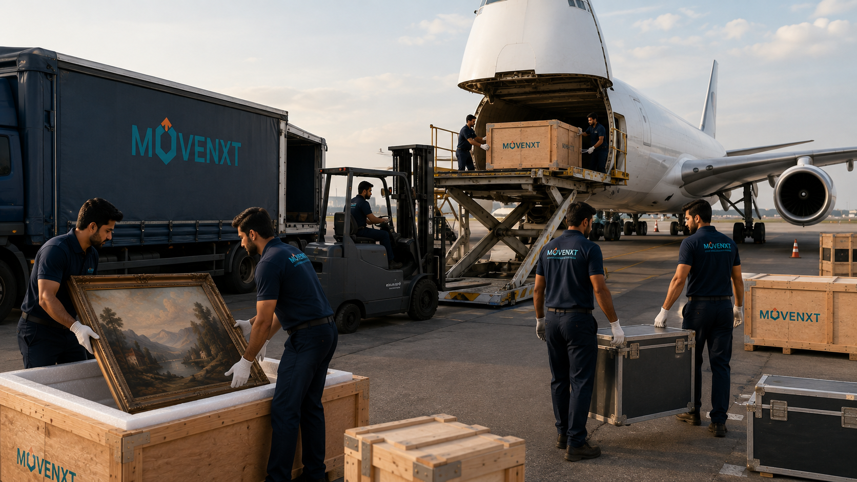 Transport and shipping - Fine Arts Logistics India climate-controlled art transport