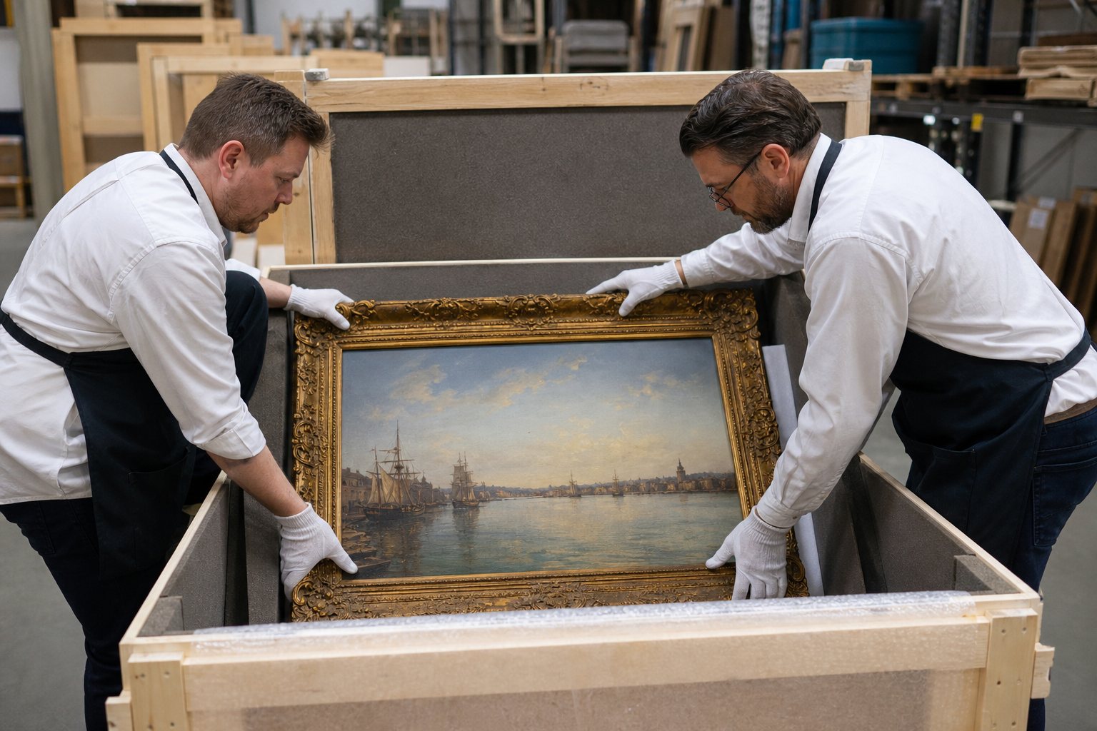 Museum and gallery moves under fine art mobility
