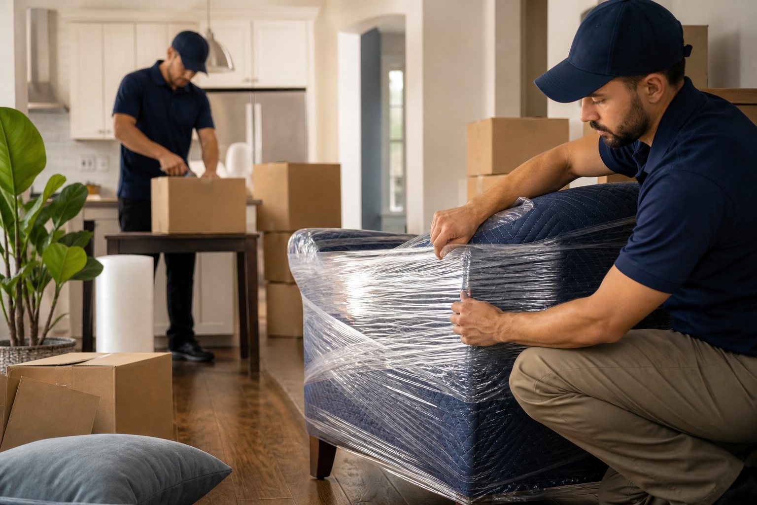 Household relocation under workforce mobility