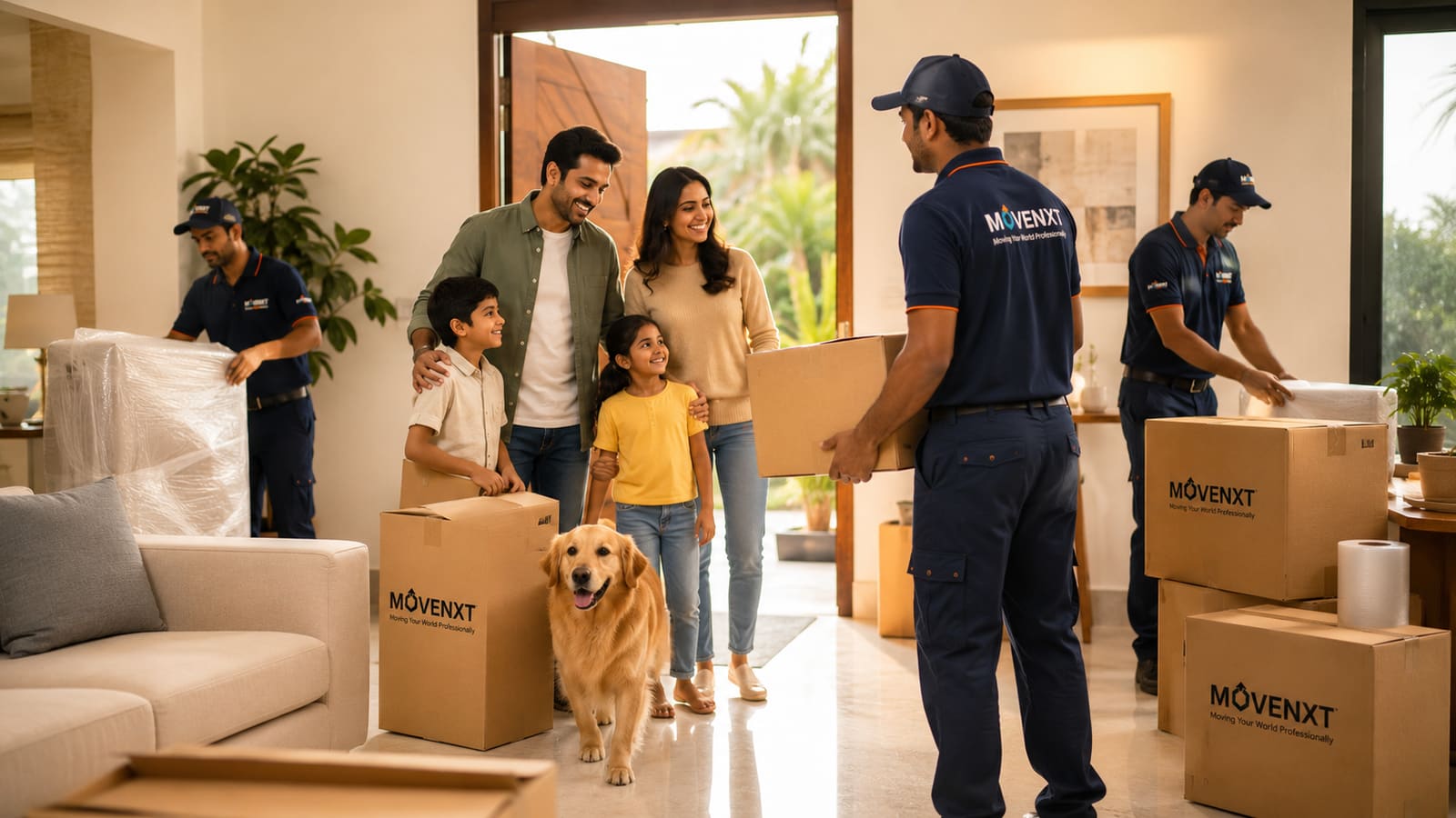 Packers and movers from India to Kuwait