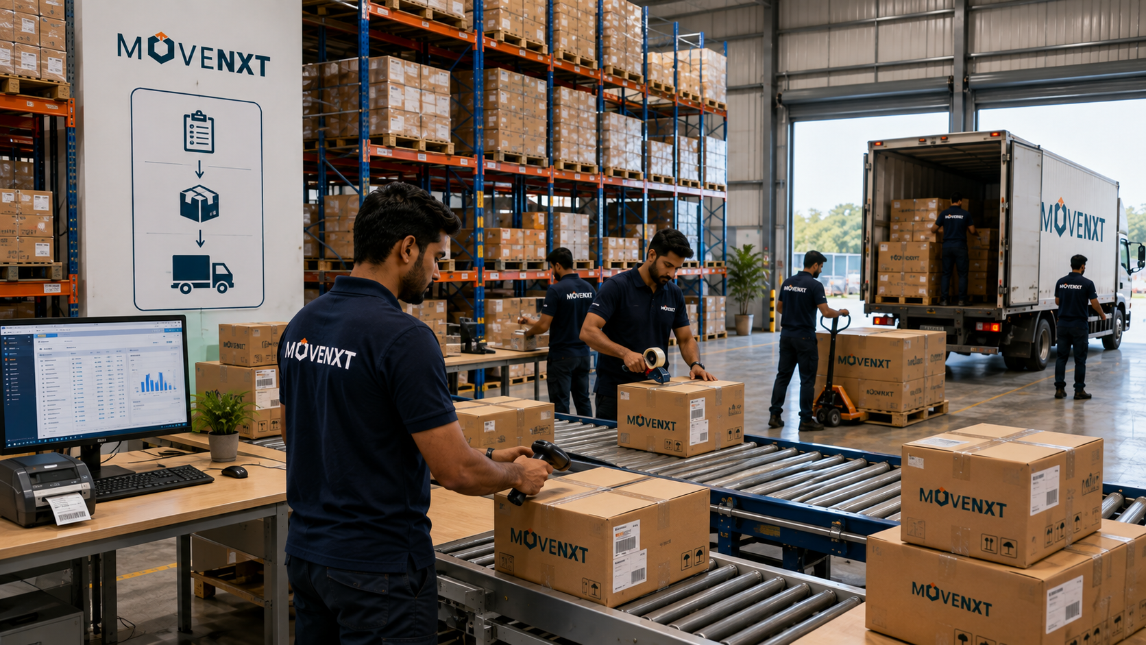 Hold and report - secure Warehouse Storage India inventory management